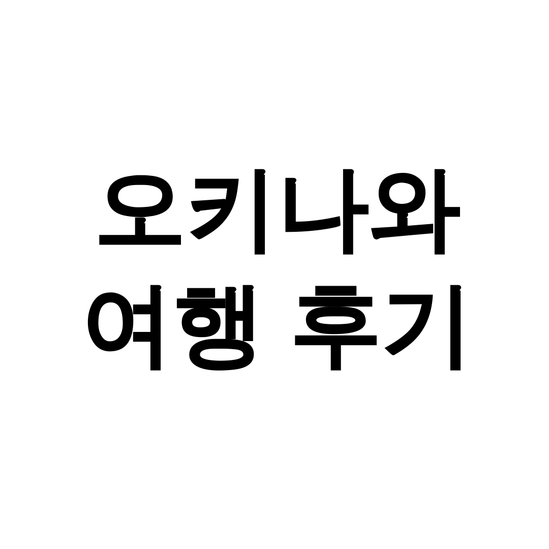 오키나와 여행 후기