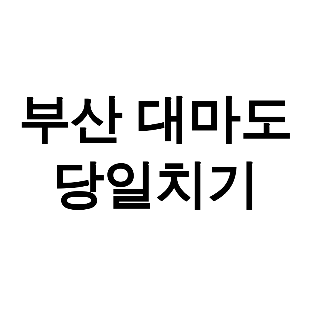 부산 대마도 당일치기