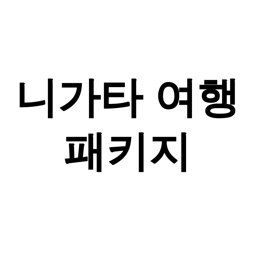 니가타 여행 패키지